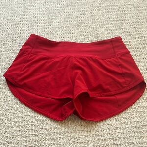 LULULEMON SPEED UP SHORTS